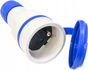 Gniazdo gumowe hermetyczne 230V EXTREM IP54 GN-54
