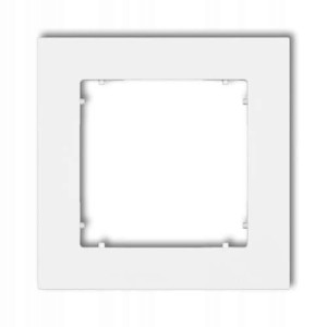 Karlik Deco Ramka Pojedyncza 1x Mini Biała Mr-1