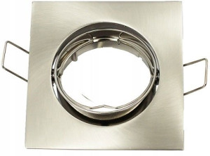 Oprawa Halogenowa Aluminiowa Kwadratowa Satyna