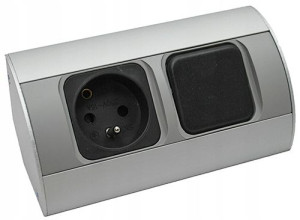 Gniazdo Meblowe Z Wył. 1p, 1x230v Or-ae-1302 Orno