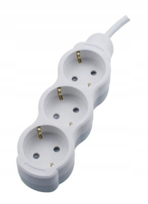 Przedłużacz Na Schuko 3x 2p+z 1.5mm X 5.0m Bemko