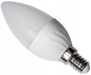 Źródło Led E14 C37 6w 230v 500lm Barwa Ciepła 3000