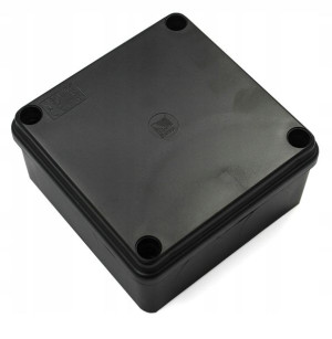 Puszka Hermetyczna 100x100x50b Ip65 Czarna