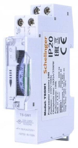 Programator Czasowy Mechaniczny Ts-gm1 24h