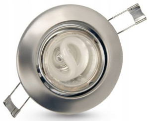 Oprawa Ruchoma Chrom Auro 11 + Żarówka 9w