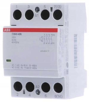 Stycznik Esb40-40n-06 230v Acdc 40a 4no Abb 4820