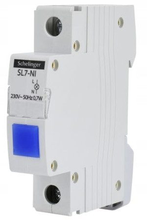 Lampka Sygnalizacyjna Led Sl7 Niebieska Schelinger