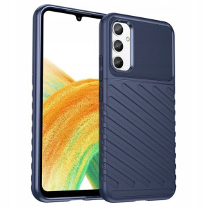 Case etui Samsung Galaxy A34 5G pancerny niebieski