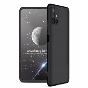 Etui na całą obudowę do Samsung M51 Czarny