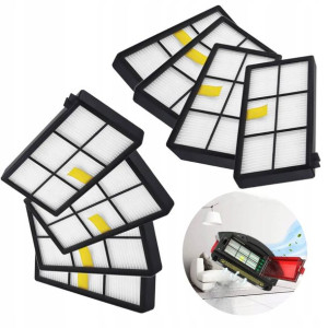 8x Filtr Hepa Do Irobot Roomba 870 800 880 900 960
