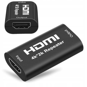 Wzmacniacz Sygnału Hdmi Repeater 2160 40m 4k*2k