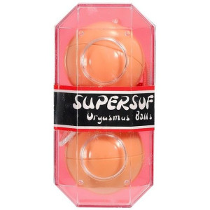Cieliste Lateksowe Kulki Miłości Na Sznureczku - Supersoft Orgasmus Balls
