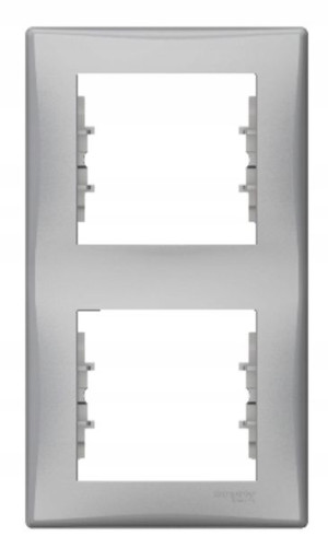 Sedna Ramka Podwójna Pionowa Aluminium Sdn5801160