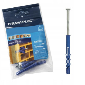 Kołek Rozporowy 80mm Wkręt Rawlplug 6szt