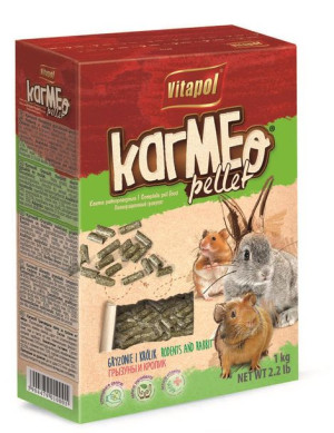 VITAPOL KARMEO Karma dla gryzoni królika 1kg 1002