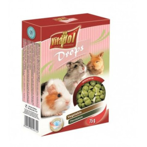 VITAPOL Dropsy dla gryzoni warzywne 75g 1032