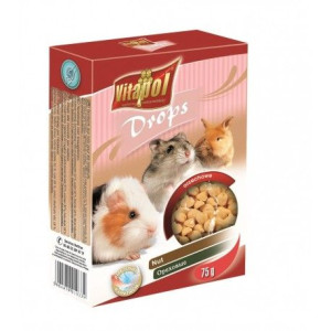 VITAPOL Dropsy dla gryzoni orzechowe 75g 1033