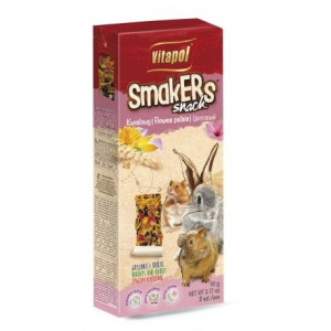 VITAPOL Smakers kwiatowy dla gryzoni 80g 2szt 1152