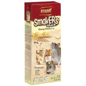 VITAPOL Smakers dla gryzoni serowy 2szt 90g 1118
