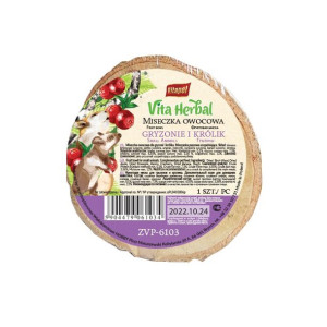 Vita Herbal Miseczka owocowa dla gryzoni i królika, 1 szt.