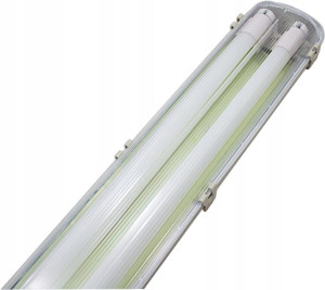 Oprawa Hermetyczna Led 120cm Lampa Świetlówki 10sz