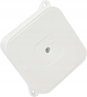 Puszka Hermetyczna 85x85x35mm Ip44 027-01 Biała
