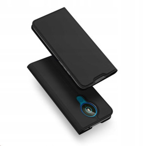 Etui Dux Ducis Skin Zamykane Czarne Do Nokia 1.4