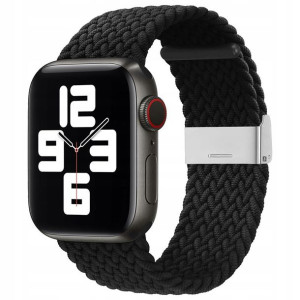Pasek Elastyczny do Apple Watch 8 45mm, Czarny