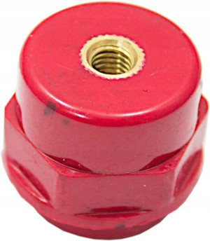 Izolator Wspórczy Czerwony H=35mm M8 Tracon Sts-35