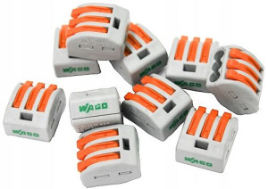Wago 222-413 Szybkozłączka 3x0,08 - 4mm Złączka