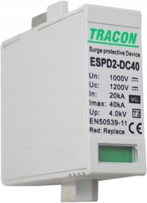 Wkładka Tracon T2 Dc Typu V 600v Espd2 600vg