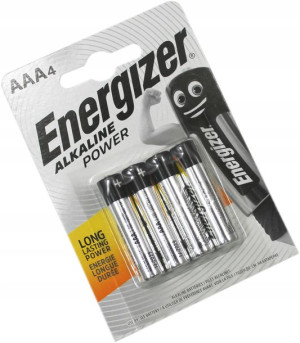 4x Bateria Energizer Alkaline Power Lr3 Aaa R3 1,5