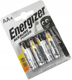 4x Bateria Energizer Alkaline Power Lr6 Aa R6 1,5v