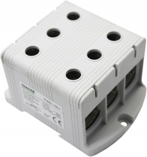 Tracon Złączka Szynowa 35-150mm² Szara Fleal-150/3