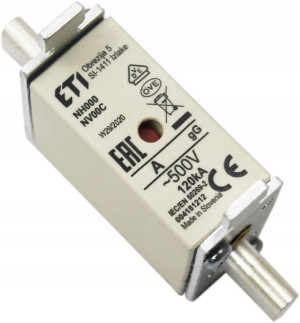 Wkładka Topikowa Zwłoczna Nh00c 80a Gg 500v Eti