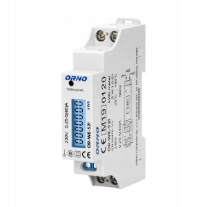 Licznik Energii Jednofazowy 40a Mid Or-we-521 Orno