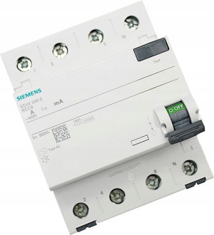 Siemens Wyłącznik Różnicowoprądowy 4p 25a 30ma A