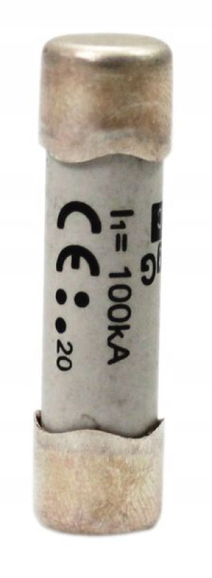 Wkładka Bezpiecznikowa Cylindryczna 10x38 20a 400v