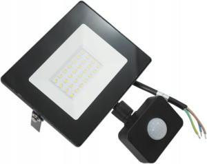 Naświetlacz Led 20w 4k Czujnik Pir 1600lm Ip65