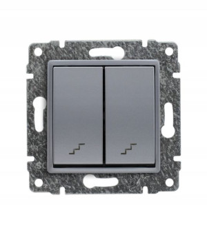 Vena Łącznik Schodowy Podwójny Aluminium 514019