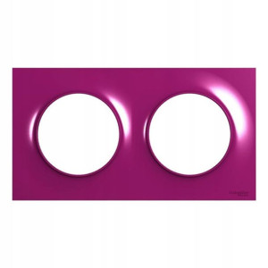 Odace Ramka Podwójna Purple Fioletowy S52p704d