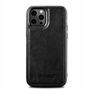 iCarer Leather Oil Wax etui do iPhone 12 Pro / 12