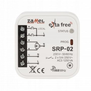 Sterownik Rolet Do Puszki Srp-02 Zamel