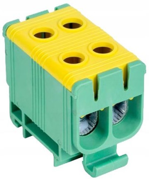 Tracon Złączka Szynowa 2,5-50 Mm² Żółto-zielona