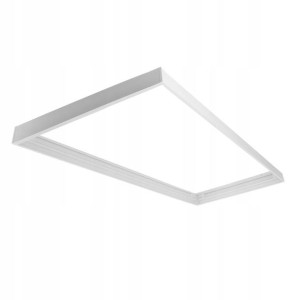 Ramka Montażowa Do Panelu Led 30x120 Biała Eco