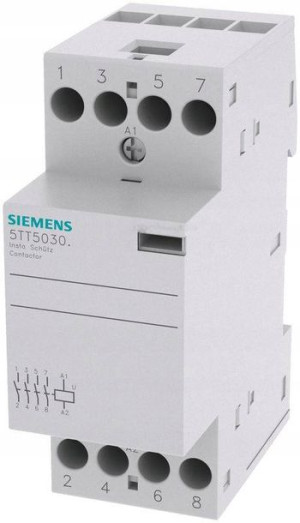 Siemens Stycznik Modułowy 25a 4z 24v Ac/dc 5000-2