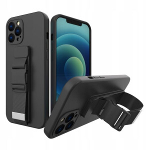 Etui żelowe do iPhone 12 Pro Max z uchwytem