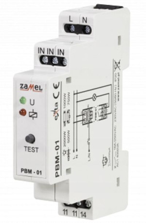 Zamel Przekaznik Impulsowy 16a/250v Pbm-01 Zamel
