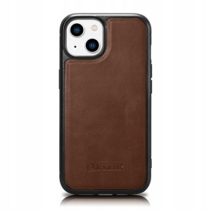 Etui do iPhone 14 iCarer Leather Oil Wax