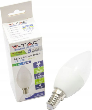 Żarówka Led E14 5,5w 3000k Ciepła 470lm Samsung
